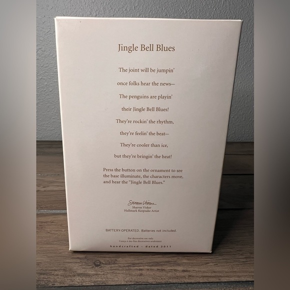 Hallmark Keepsake 2011 “Jingle Bell Blues” Christmas Ornament Magic Collection - Picture 10 of 10
